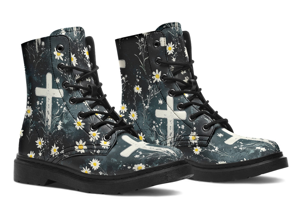 Graveyard Bloom Boots