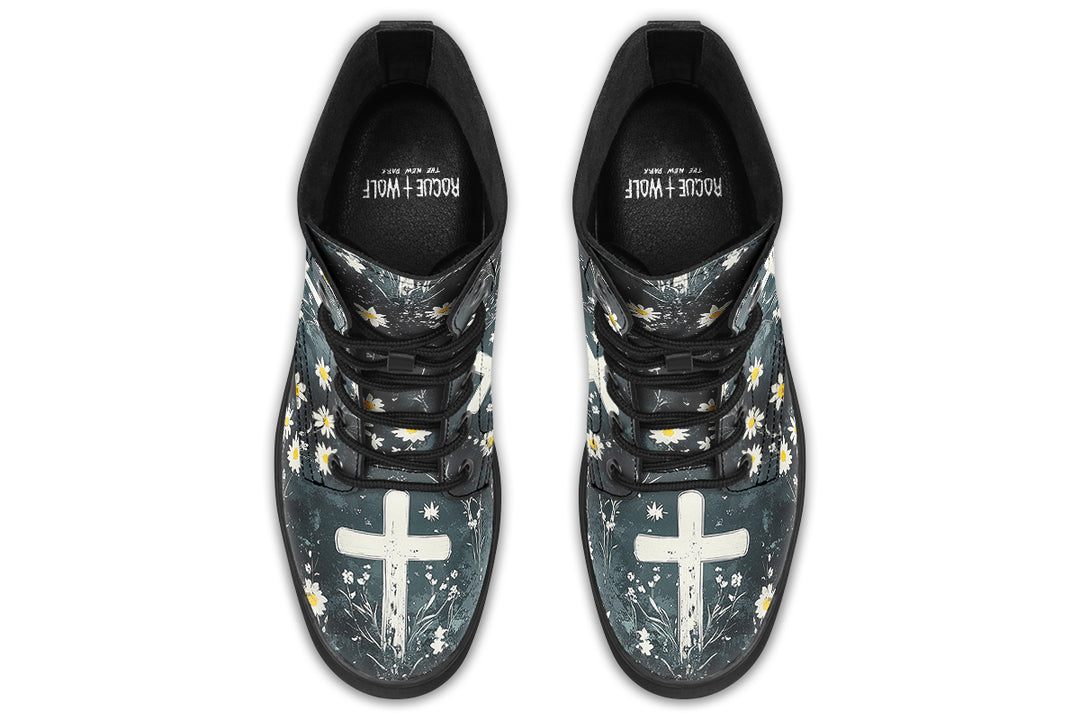 Graveyard Bloom Boots