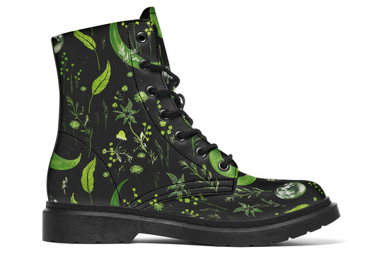 Green Moonlit Botanica Boots