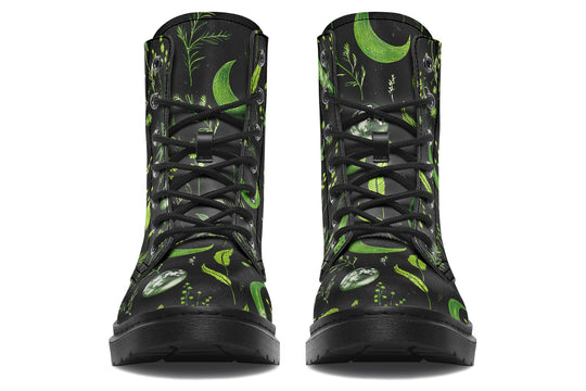 Green Moonlit Botanica Boots