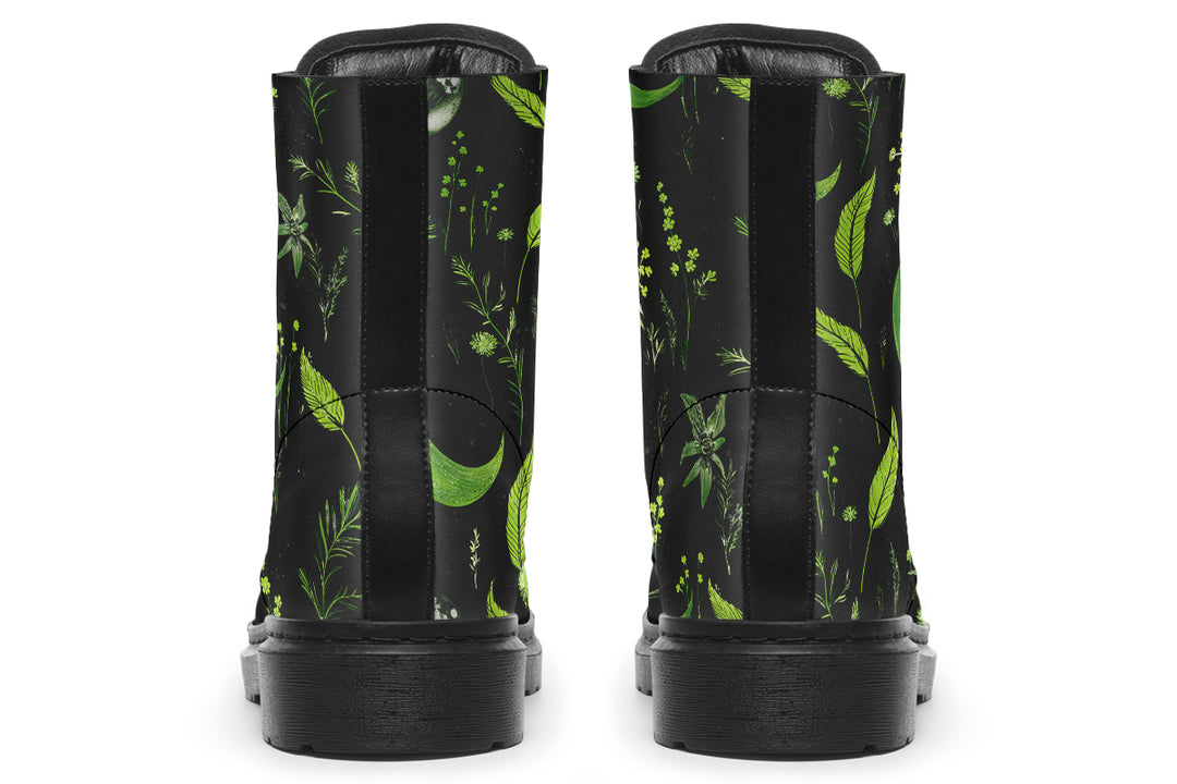 Green Moonlit Botanica Boots