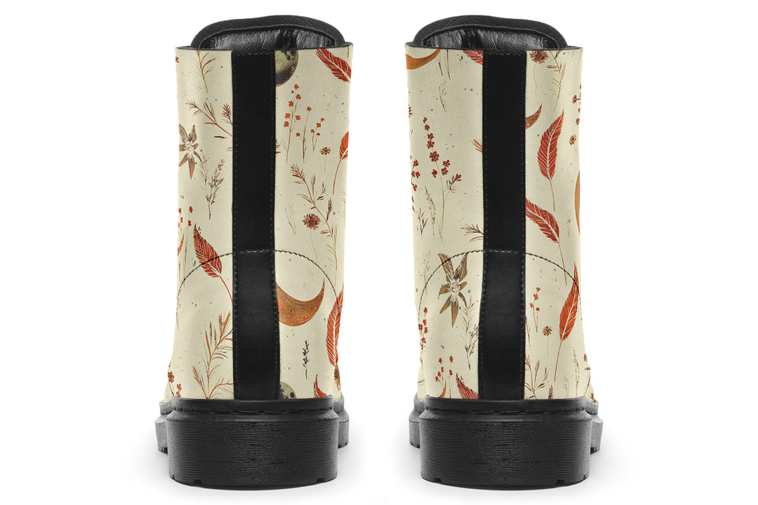 Ivory Moonlit Botanica Boots