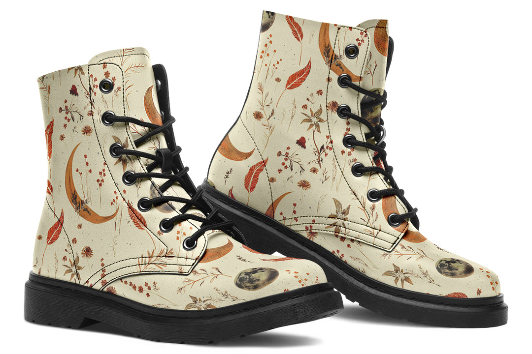 Ivory Moonlit Botanica Boots