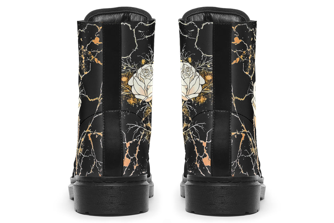 Kintsugi Rose Boots