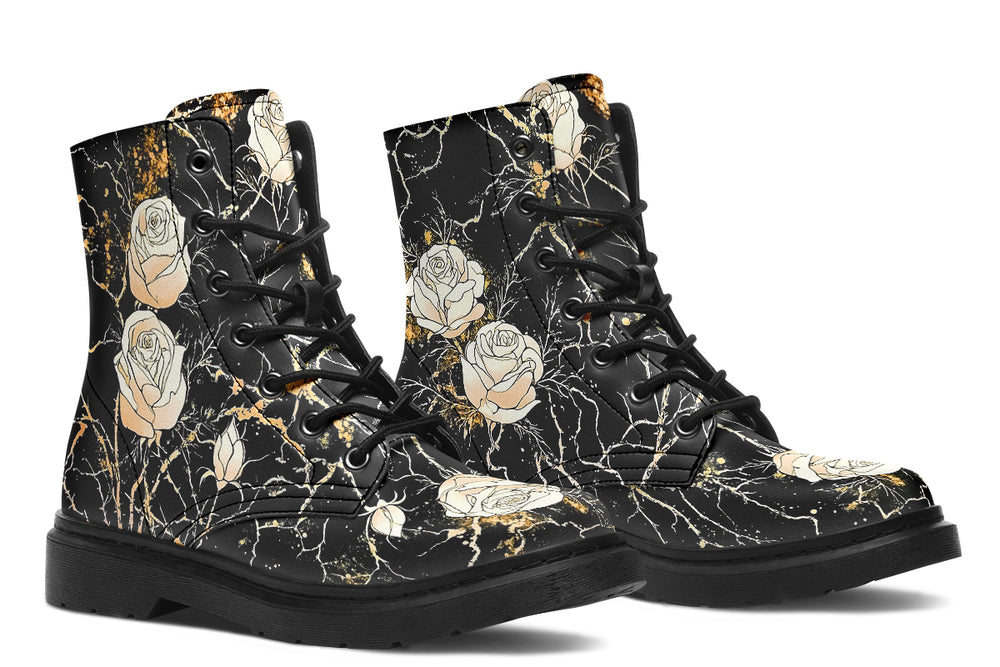 Kintsugi Rose Boots