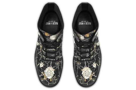 Kintsugi Rose Boots