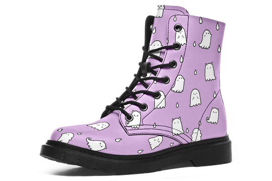 Lavender Ghost Party Boots