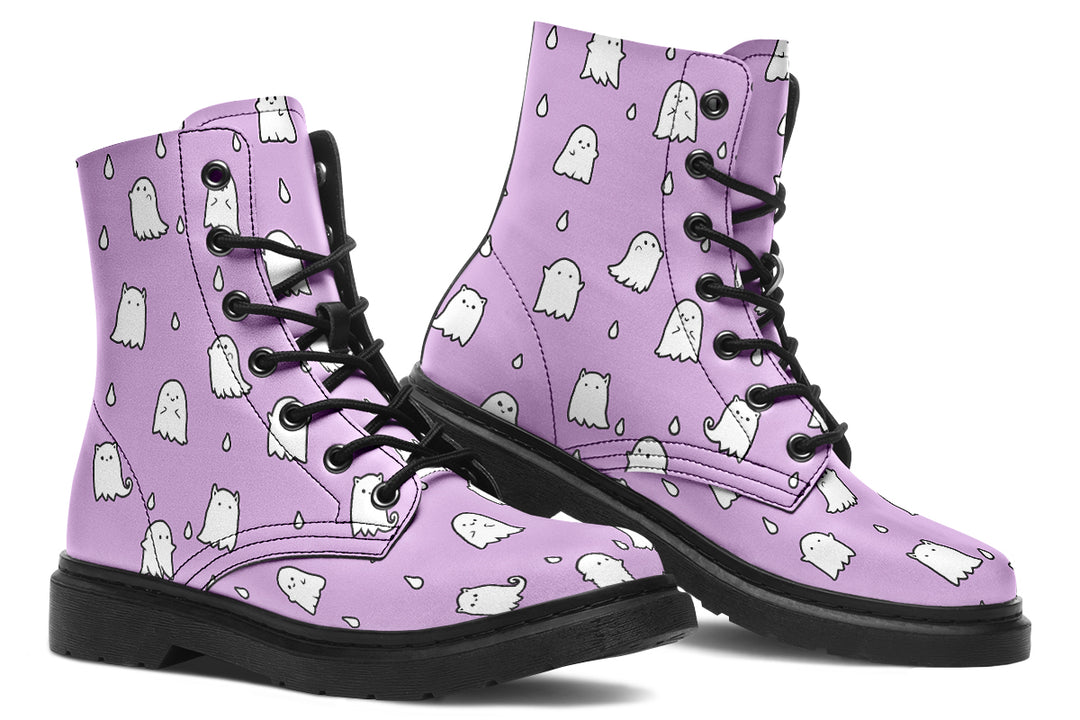 Lavender Ghost Party Boots