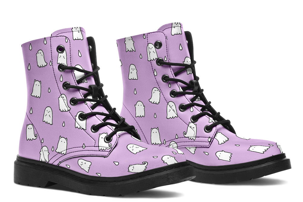 Lavender Ghost Party Boots