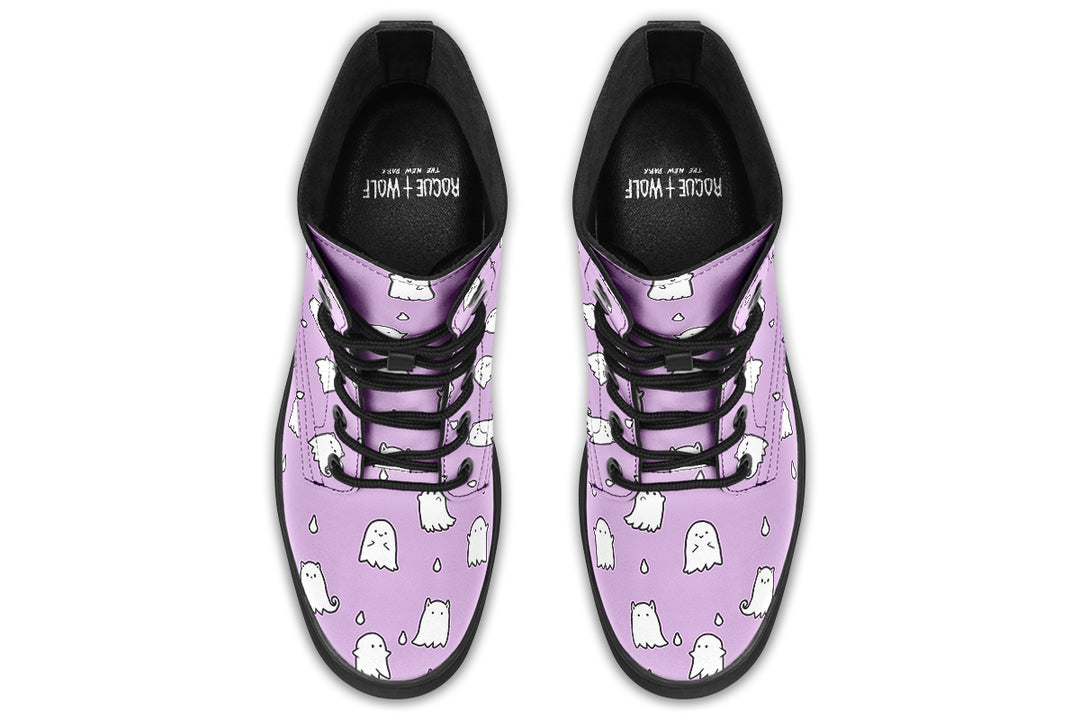 Lavender Ghost Party Boots