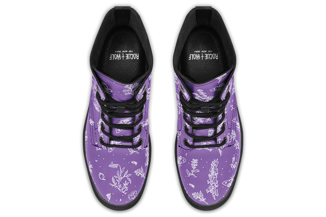 Lavender Nightshade Boots