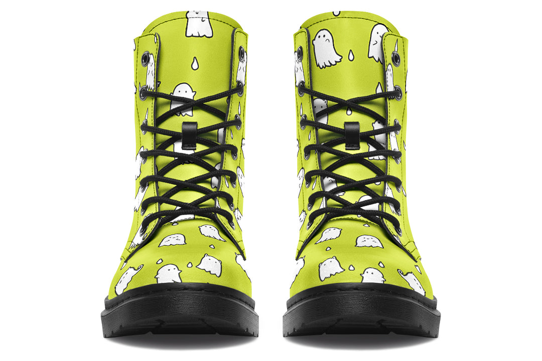 Lime Ghost Party Boots