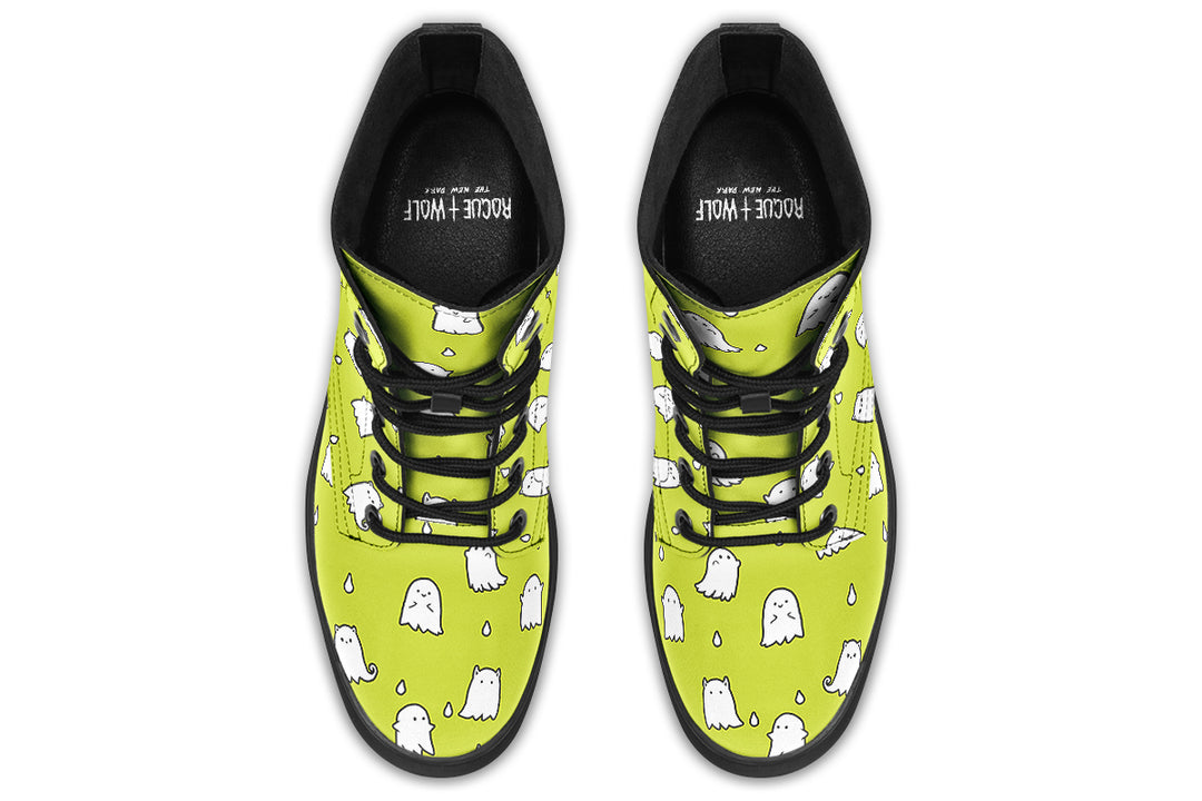 Lime Ghost Party Boots