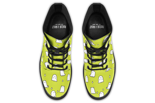 Lime Ghost Party Boots