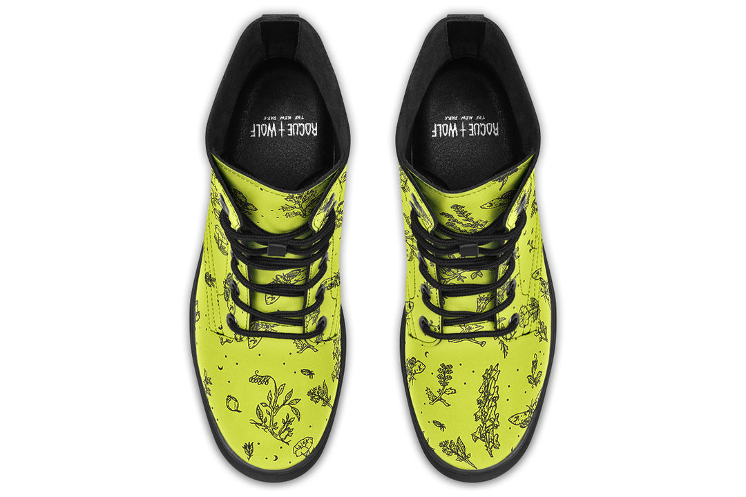 Lime Nightshade Boots