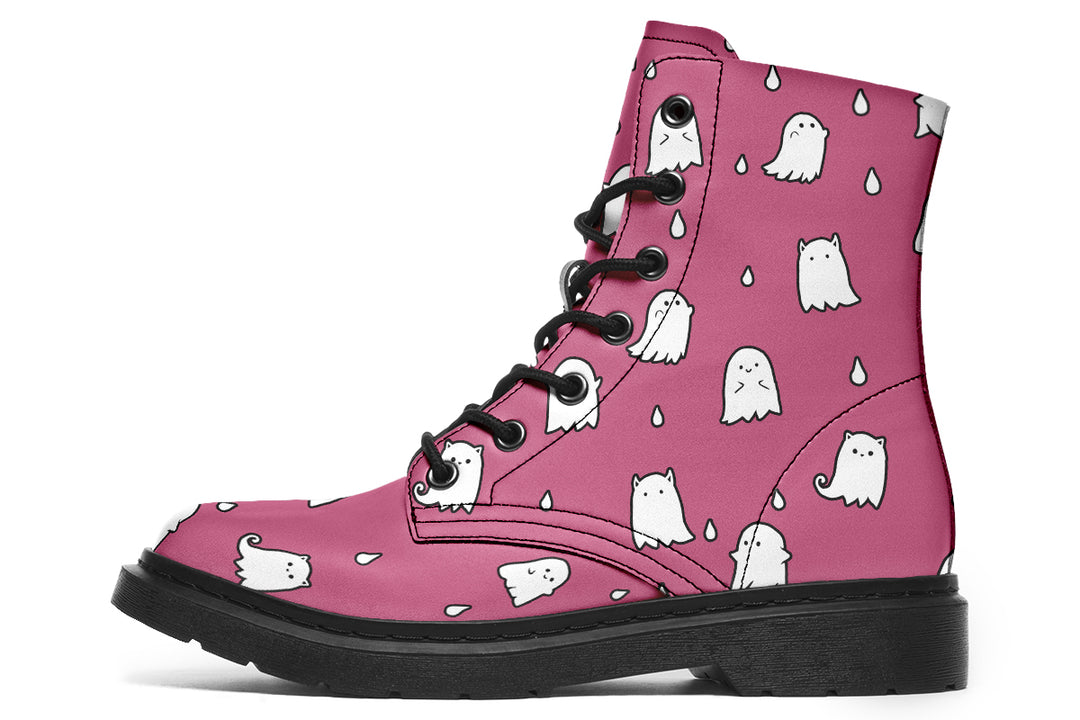 Mauve Ghost Party Boots