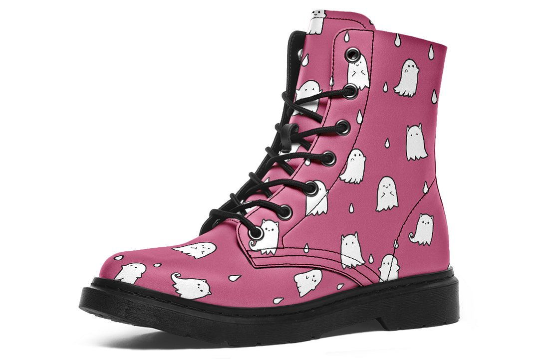 Mauve Ghost Party Boots