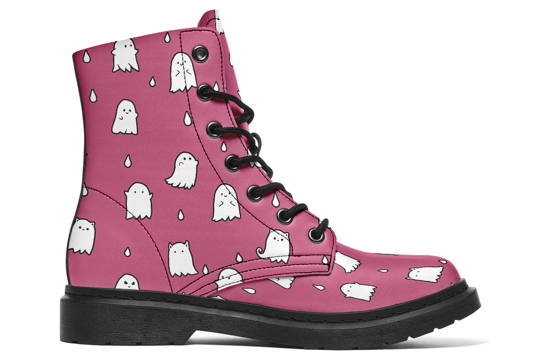 Mauve Ghost Party Boots
