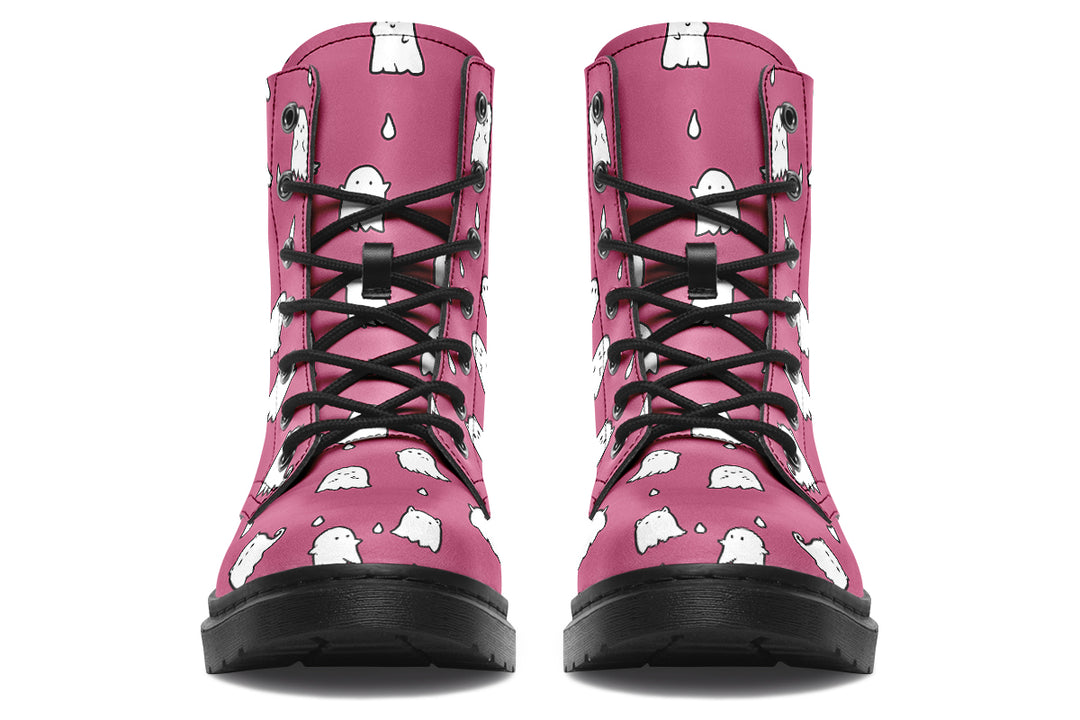 Mauve Ghost Party Boots