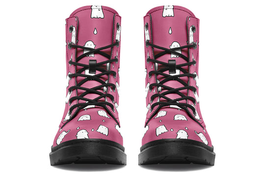 Mauve Ghost Party Boots