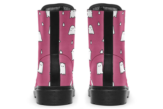 Mauve Ghost Party Boots