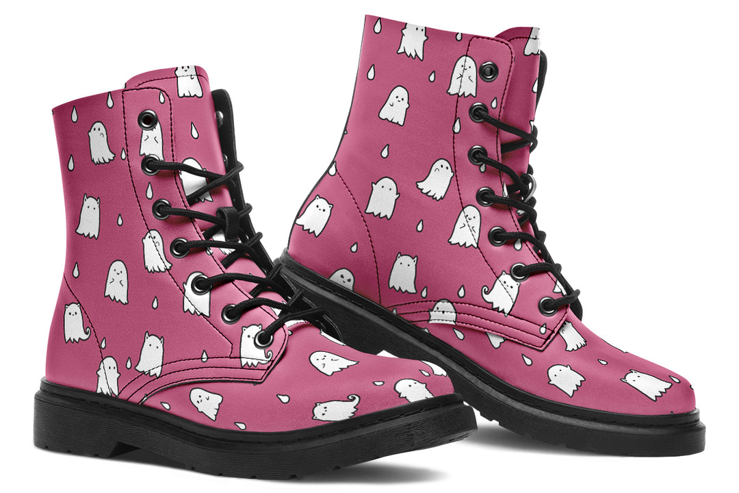 Mauve Ghost Party Boots