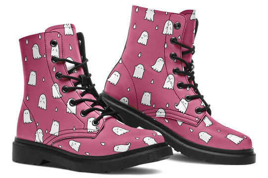 Mauve Ghost Party Boots