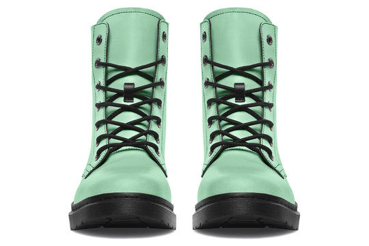 Mint Green Boots