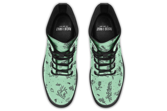 Mint Nightshade Boots