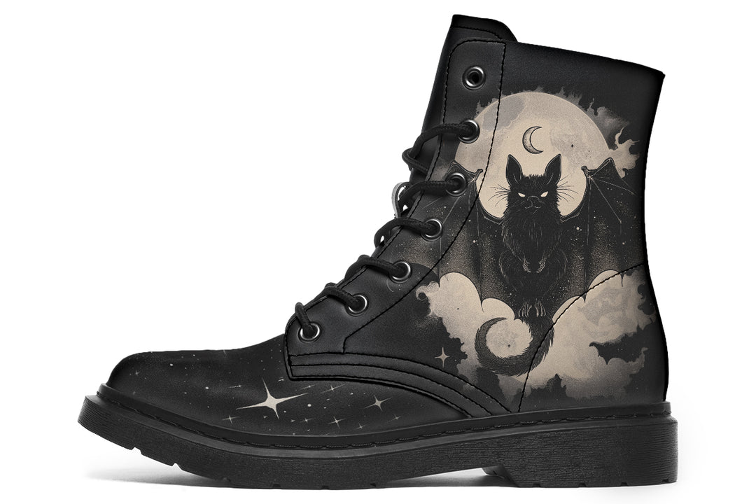 Moonlit Bat Boots