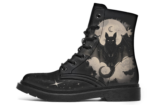 Moonlit Bat Boots