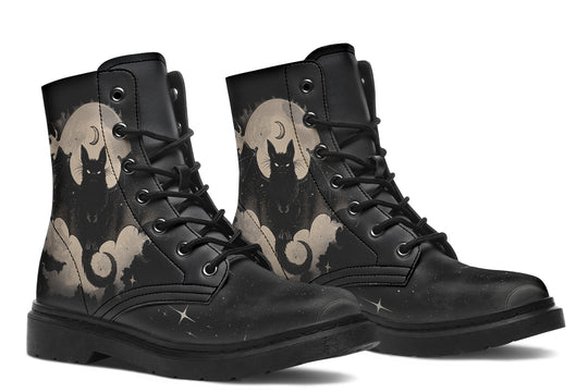 Moonlit Bat Boots