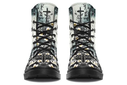 Mourning Petals Boots