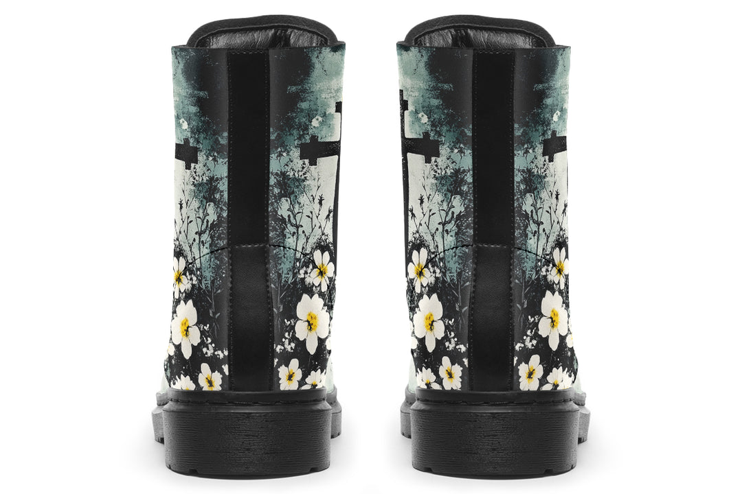Mourning Petals Boots
