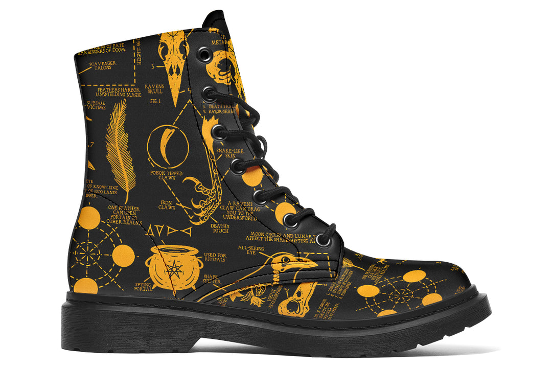 Nightgold Raven Study Boots