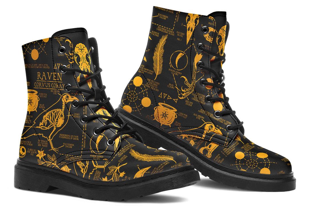 Nightgold Raven Study Boots
