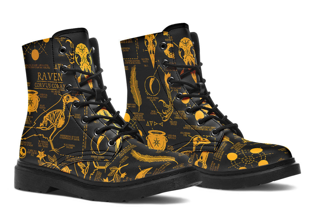 Nightgold Raven Study Boots