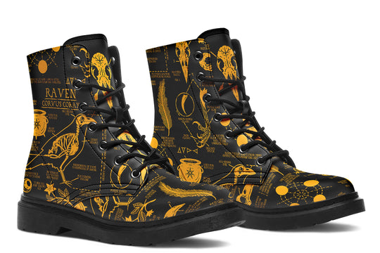 Nightgold Raven Study Boots