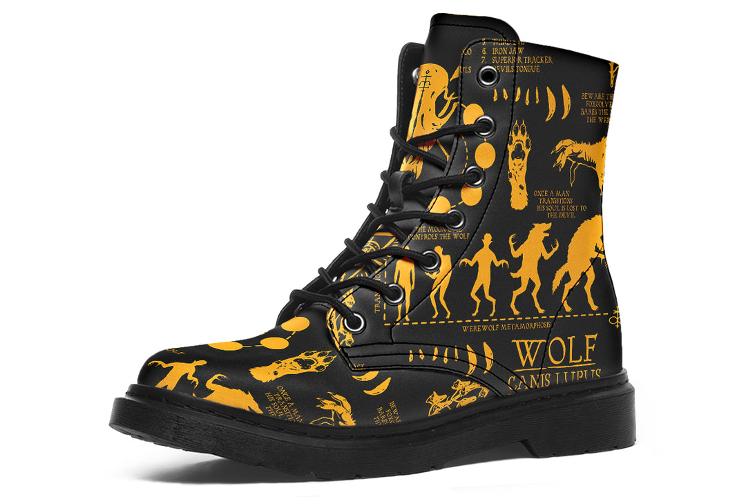 Nightgold Wolf Study Boots