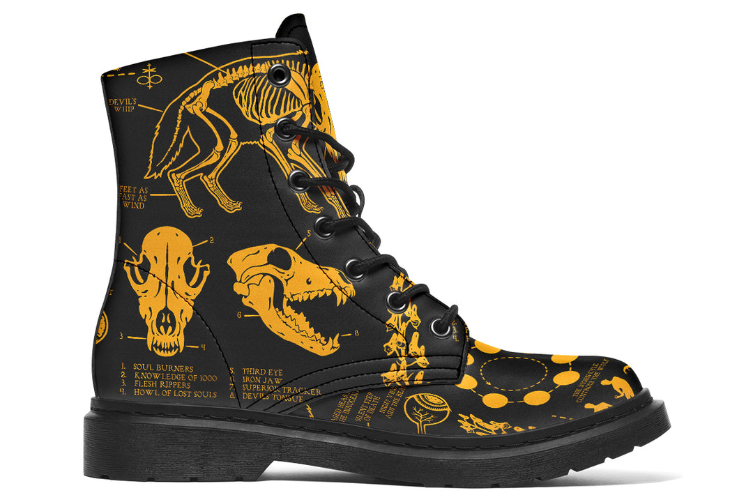 Nightgold Wolf Study Boots