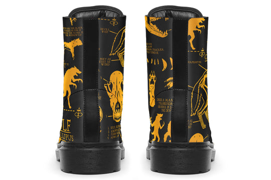 Nightgold Wolf Study Boots