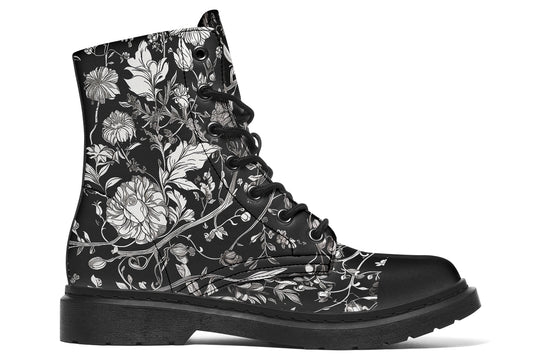 Noir Bouquet Boots