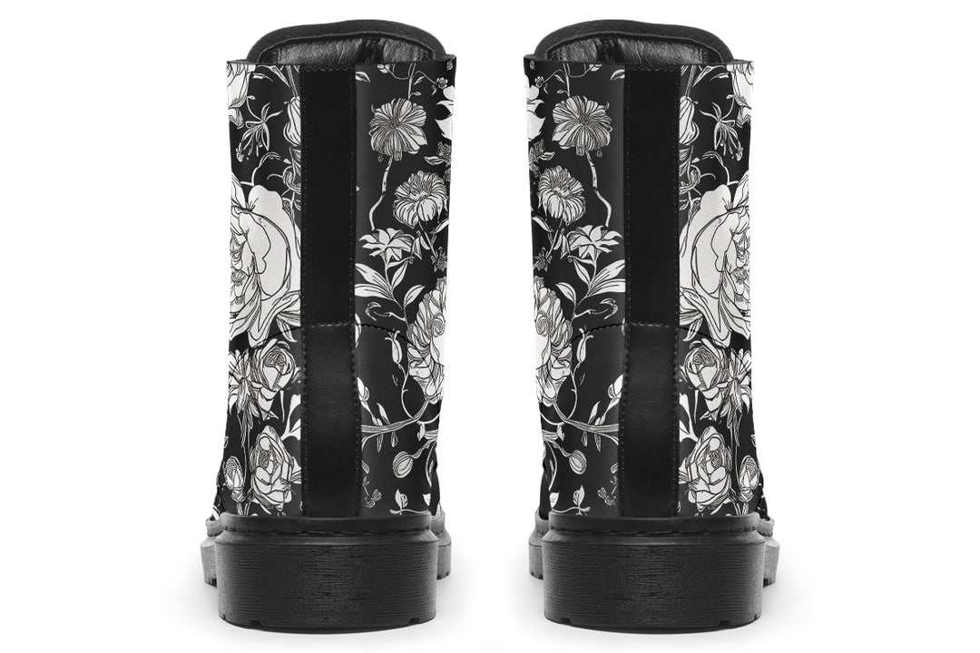 Noir Bouquet Boots