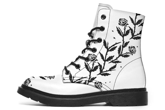 Pale Black Widow Boots