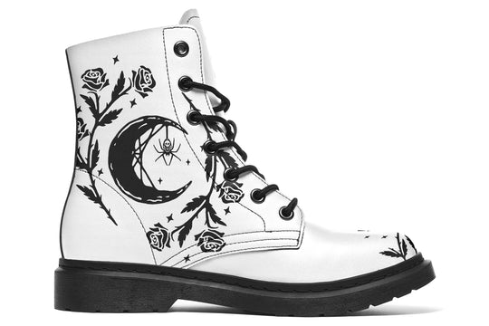 Pale Black Widow Boots