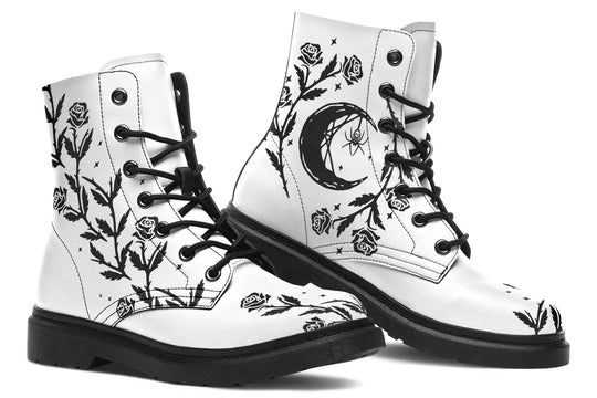 Pale Black Widow Boots