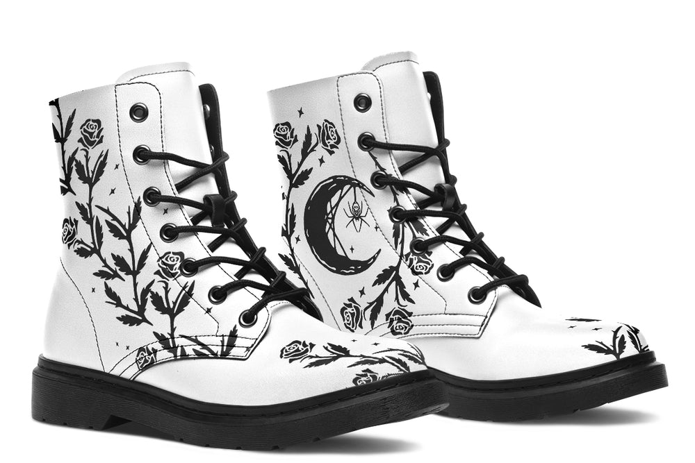Pale Black Widow Boots