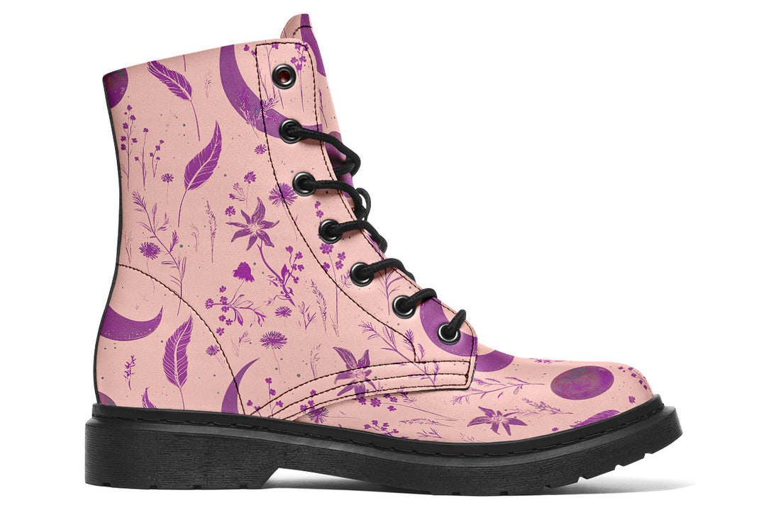 Pink Moonlit Botanica Boots