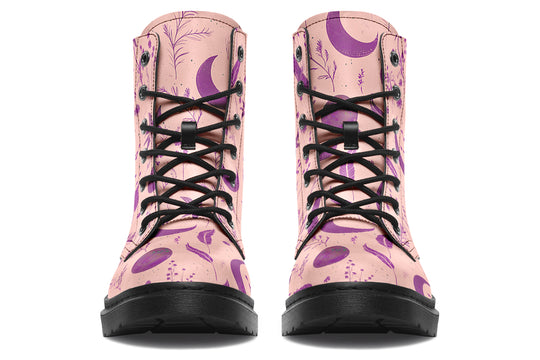 Pink Moonlit Botanica Boots