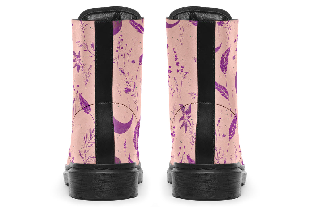Pink Moonlit Botanica Boots